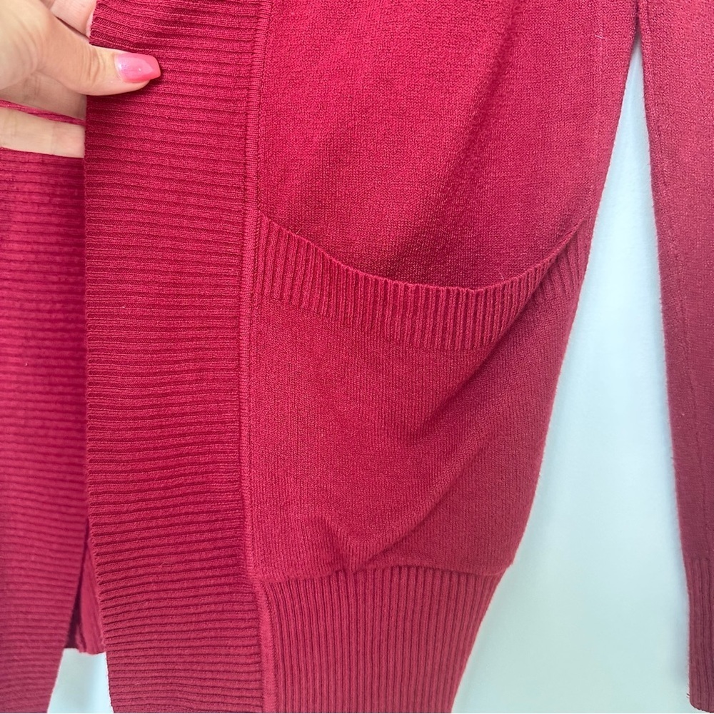 Red cardigan pink Lilly - Picture 2 of 5